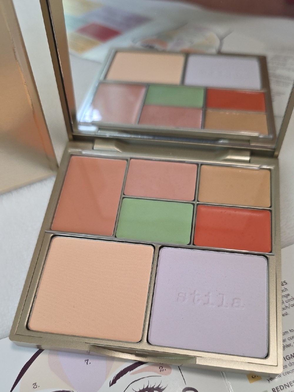 NIB Stila Correct & Perfect All In One Color Correcting Palette - Picture 2 of 9